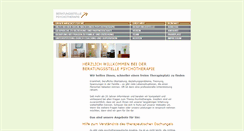 Desktop Screenshot of beratungsstellepsychotherapie.de
